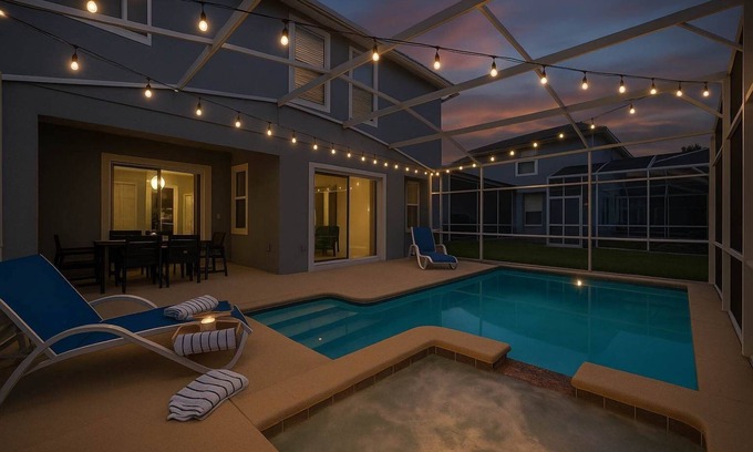 Davenport Casa | Free Waterpark, Game Room, Heated Pool 16MI Disney