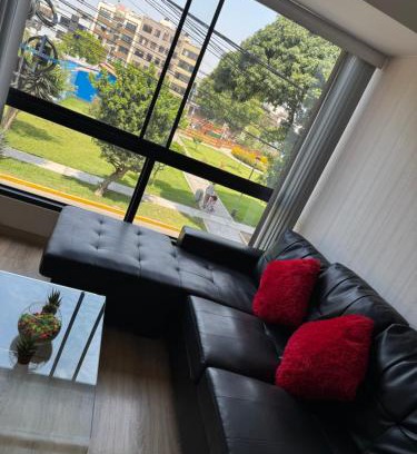 San Miguel Apartamento | Frente al parque departamento