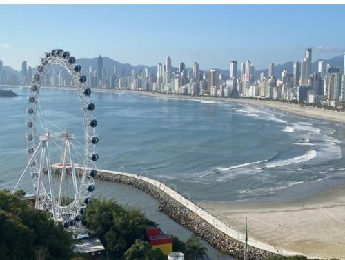 Pioneiros Apartamento | frente mar, espetacular vista mar, roda gigante