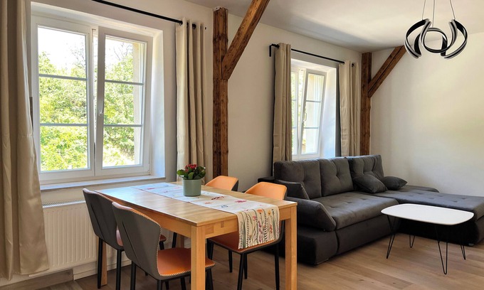 Dohna Apartamento | Freshly renovated 3 room apartment. Saxon Switzerland, Dresden, Ore Mountains in 20 min