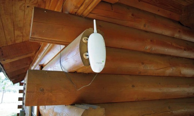 Leakey Cabina | Frio Pecan Farm Log Cabins 1-17