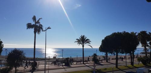 Cros-de-Cagnes Apartamento | Front de mer,plage, piscine, parking