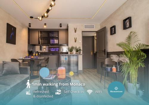 Beausoleil Apartamento | Frontière Monaco - Hypercentre - BX