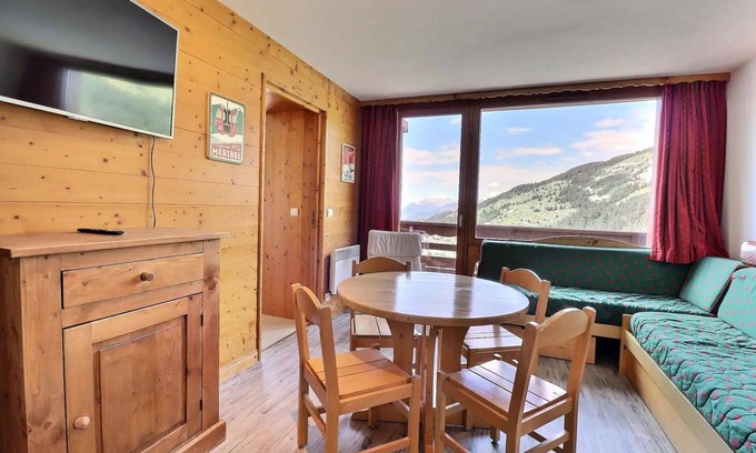 Meribel-Mottaret Apartamento | Residencia RESIDENCE PLEIN SOLEIL - Apartamento de 2 habitaciones para 4 personas