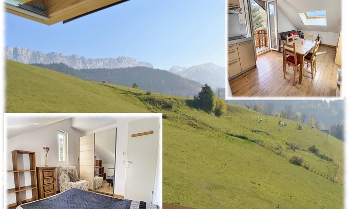 Villard-de-Lans Apartamento | T2 35m2 totalmente equipado, con balcón, en una residencia tranquila con vistas a la montaña.