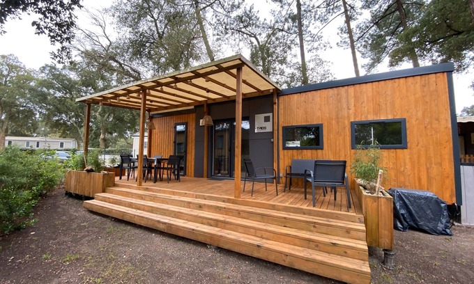 Capbreton Alquiler De RV | Mobil-home totalmente equipado para 6 personas – Camping 3 La Civelle