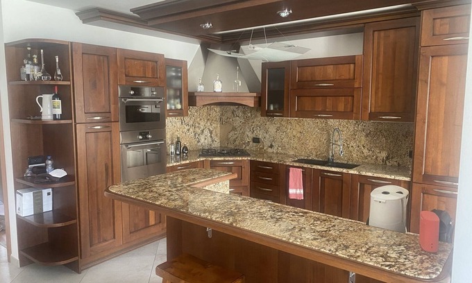 Aviano Condominio | Fully furnished new top floor condo in the center of charming Aviano w/ terrace.