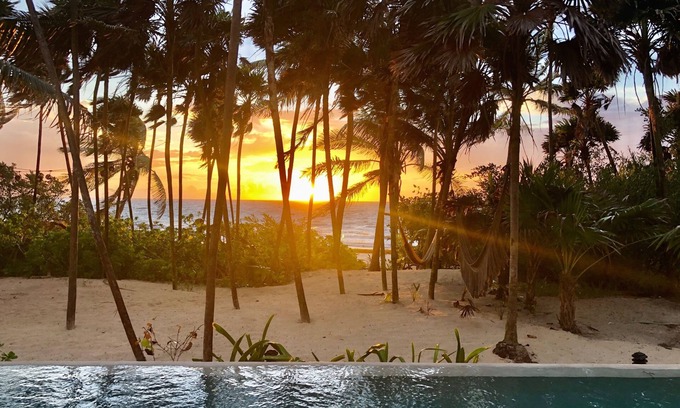 Chacchoben Casa | Fully serviced luxury beachfront villa in Tulum