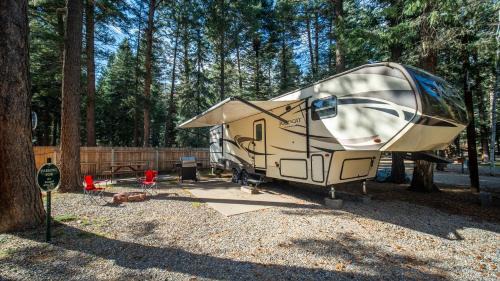 Bayfield Casa | Fully Setup RV for Glamping #27 at Blue Spruce RV Park & Cabins