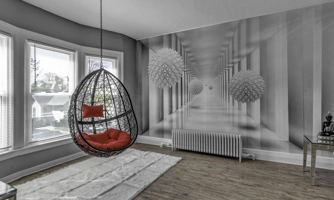 Allentown Apartamento | ⭐FUN 3D Wall, HANGING SWING. ALLENTOWN, NEAR EVERYTHING!⭐