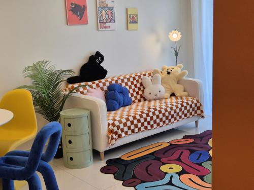 Johor Bahru Apartamento | Funky Pop Art Paradise - 3 Pax 2 BR close to JB Town