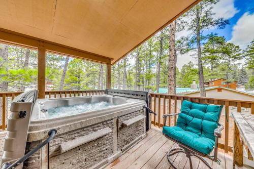 Ruidoso Casa | Furnished Deck and Game Room Ruidoso Home!