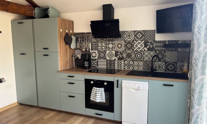 Dax Casa | Furnished T2 townhouse with exterior