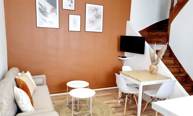 Jarnac Apartamento | Apartamento-Duplex-Diseñador-Baño con ducha