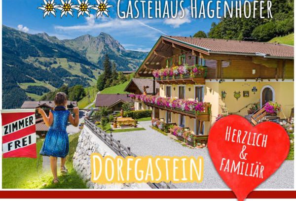 Dorfgastein Apartamento | Gästehaus Hagenhofer
