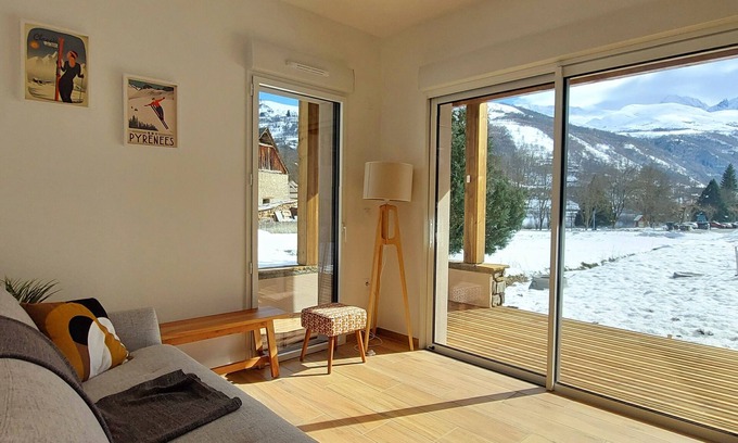 Peyragudes Apartamento | Génos - Loudenvielle Apartment +Private garden 4/6pers 3 stars WIFI Parking