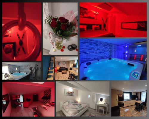Benfeld Casa | Gîte Ange ou Démon, jacuzzi, sauna, love room, location à la journée