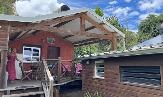 Le Portail Apartamento | Gîte Atypique 35m² Grande Varangue Cuisine Intégrée, Confort, Dépaysement