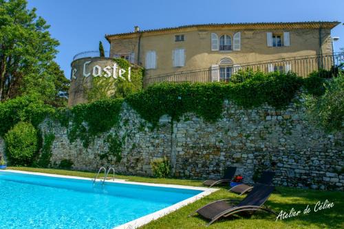 Montboucher-sur-Jabron Apartamento | Gîte au château