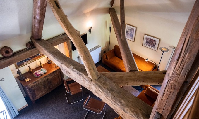 Demigny Apartamento | Gîte Chambertin-Apartamento-Baño Privado-Vista al Jardín
