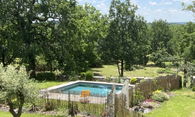 Lalbenque Casa | Charming Cottage in the Lot - 110m2 - Swimming pool and Jacuzzi - 6 pers