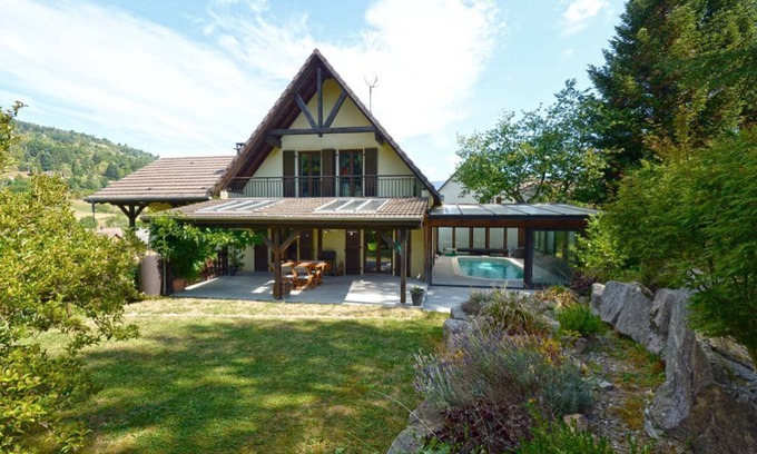 Mitzach Casa | Gîte de Charme Piscine Couverte Idéal Grandes Familles