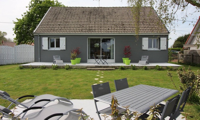 Fort-Mahon-Plage Cabaña | Maison des Avocettes renovada en 2017 Wifi gratuito.