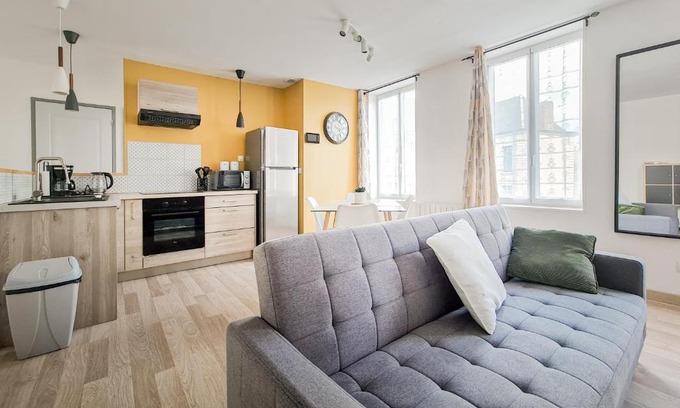 Carvin Apartamento | Gîte du Haut Clocher entre Lille, Arras et Douai