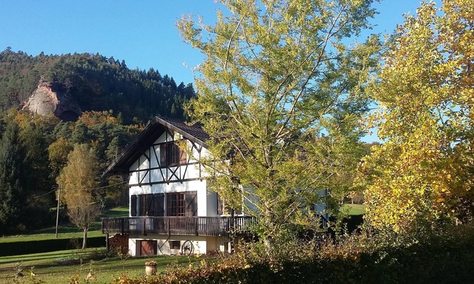 Obersteinbach Casa | Gîte du Maimont **** 7 personas, Vosges del Norte, ubicación excepcional, Sauna