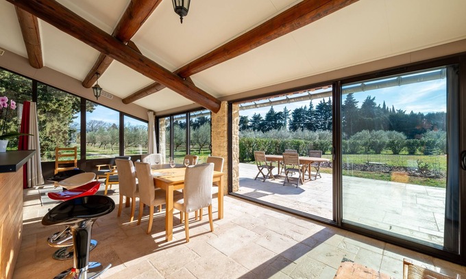 Travaillan Apartamento | Gîte du Mas Saint Paul - Maison avec piscine