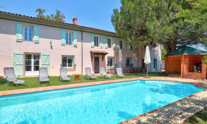 Ambres Casa | Gîte la grappe Occitane - 14 personnes - piscine privée