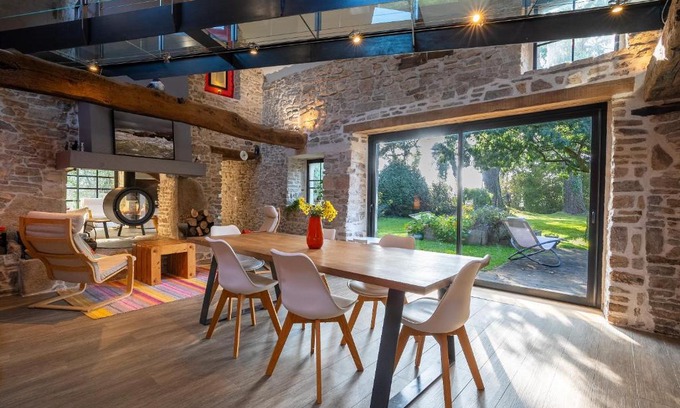 Brandivy Apartamento | Gîte La Maison Dorée - Chaumière pour 6