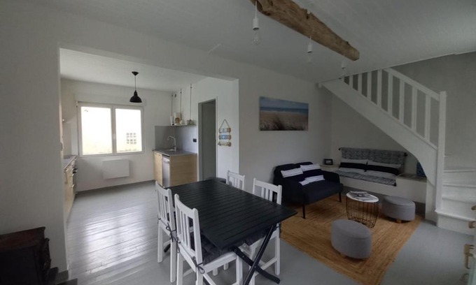 Saint-Germain-sur-Ay Casa | Gîte La Mer, 50m de la mer