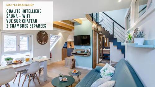 Rodern Apartamento | Gîte La Rodernelle - Sauna - Patio - Climatisation - Vue sur Château du Haut Kœnigsbourg