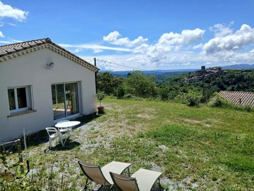 Largentiere Casa | Gîte Les Mimosas - 2 à 4 personnes - Vue imprenable