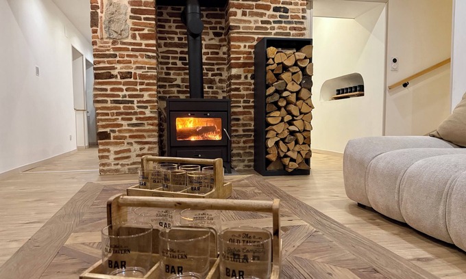 Paroisse Simon-Pierre-des-Rivieres Casa | Gîte Maison de Campagne Le Petit Refuge with Private Spa