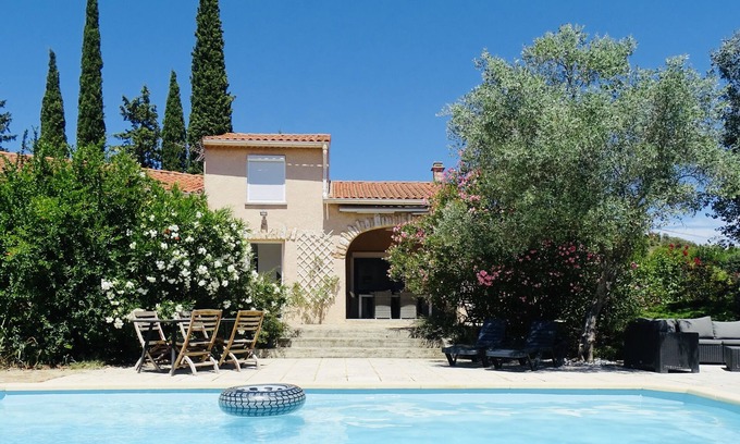 Vallon-Pont-d'Arc Casa | Gîte Neuf Indépendant 4-5 Couchages Tout Confort Piscine Privée