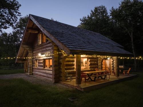 Faux-la-Montagne Chalet De Esquí | Gîtes en rondins de Vassivière - Les Fustes de Plazanet