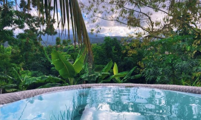 Mata de Platano Apartamento | #G Tropical Rainforest Retreat Ocean View w/hottub