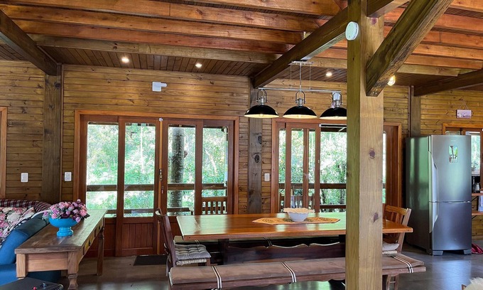 Rancho Queimado Cabina | Galpão Country - Vila Vert - Rancho Queimado - SC