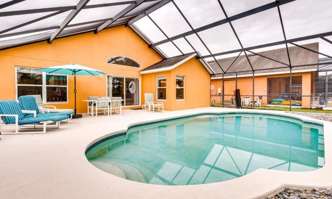 Watersong Casa | Game Room and Pool Family-Friendly Davenport Home!