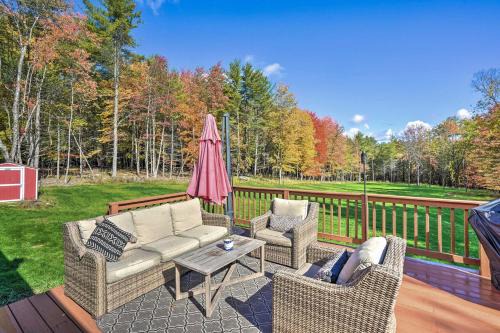 East Durham Casa | Game Room and Spacious Yard 10-Acre Catskills Home!