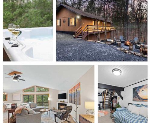 Basye Chalet De Esquí | Game Room Fire Pit Hot Tub Grill Close to Bryce