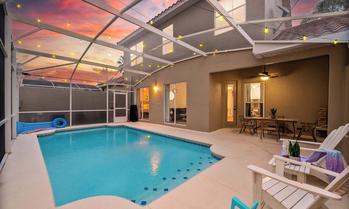Lake Davenport Estates Casa | Game Room + Private Heated Pool + 8 MI to Disney