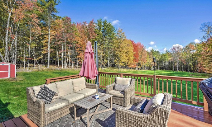 East Durham Casa | Game Room & Spacious Yard: 10-Acre Catskills Home!