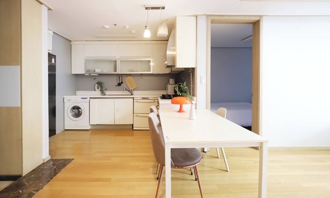 Yeoksam Apartamento | Gangnam apartment 82m2 2 bedrooms 2private bathrooms gangnam style 2bdr