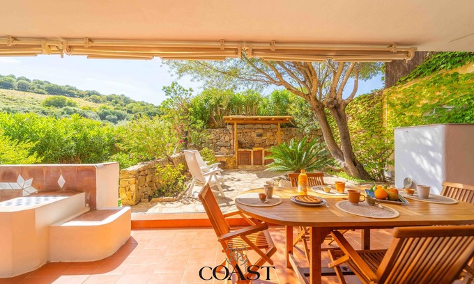 Portisco Apartamento | Garden Apt - Flat with WiFi and BBQ