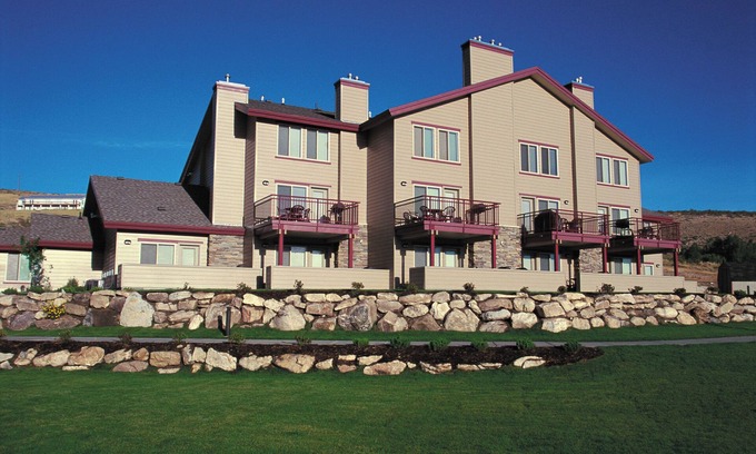 Harbor Village Complejo | Garden City, UT: 1 dormitorios cerca de Bear Lake! Chimenea, Piscinas y actividades al aire libre