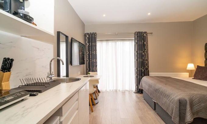 Childs Hill Apartamento | Garden-Estudio-Baño en la habitacion