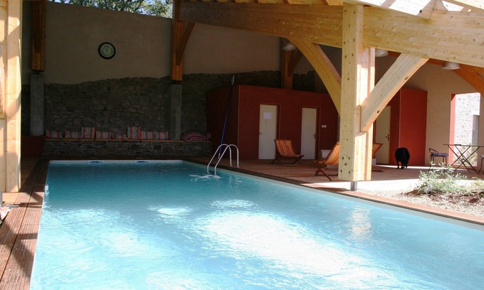 Verrieres Casa | Casas de campo en Oak Duplex 130 m2 4-8 pers. piscina climatizada. wifi